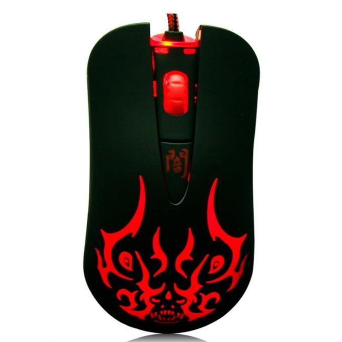 Aula Ghost Gaming Mouse - 3200DPI - Black