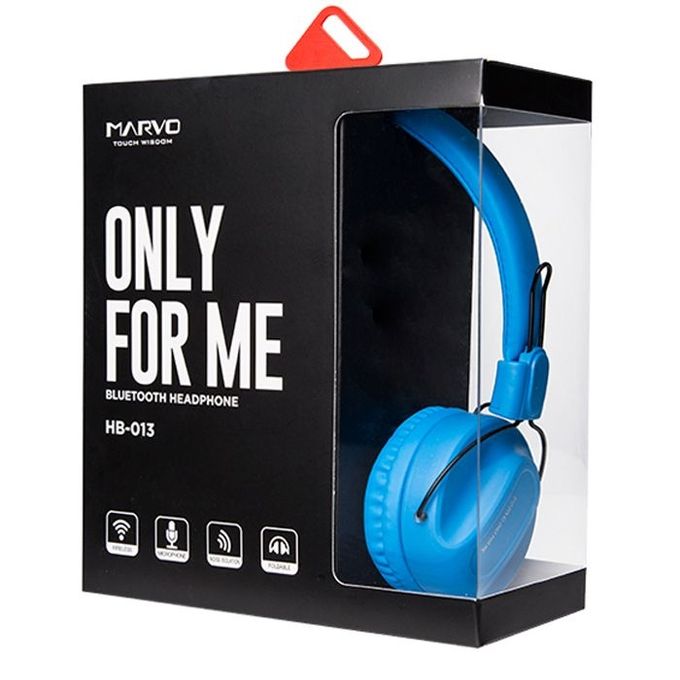 Marvo Bluetooth Headphones - Blue