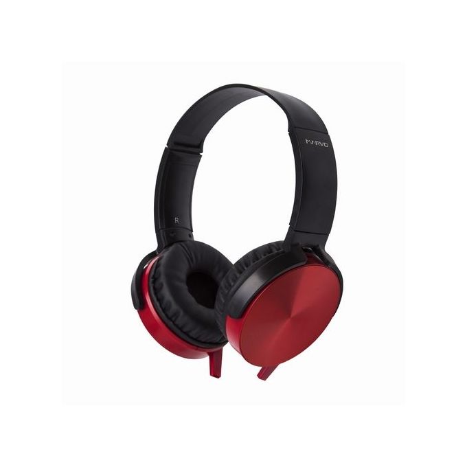 Marvo HP-905 Wired Headphone - Red